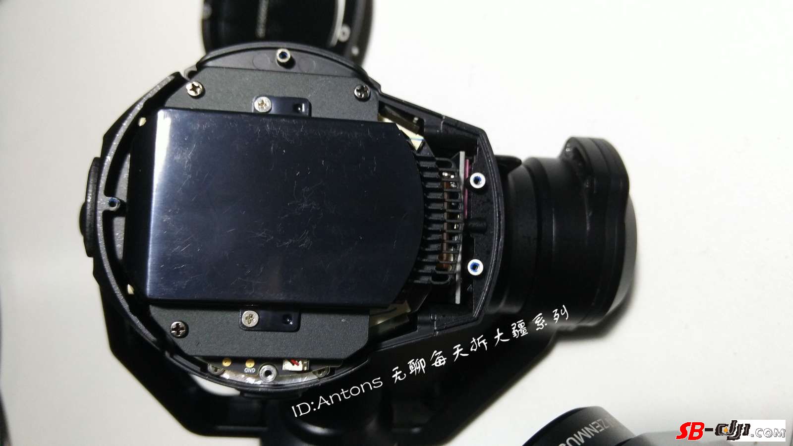 【Antons无聊每天拆大疆系列】之DJI X5相机