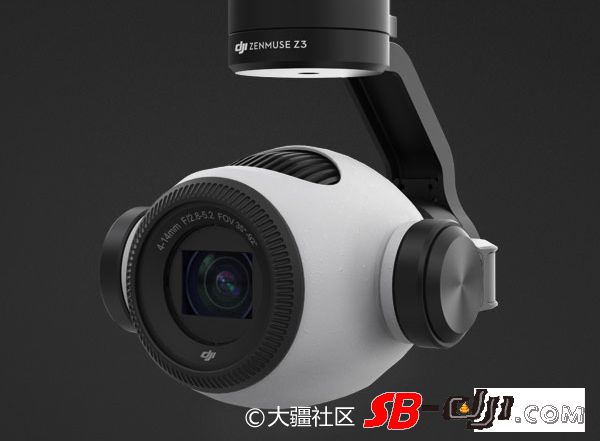 大疆推出首款变焦云台相机禅思Zenmuse Z3