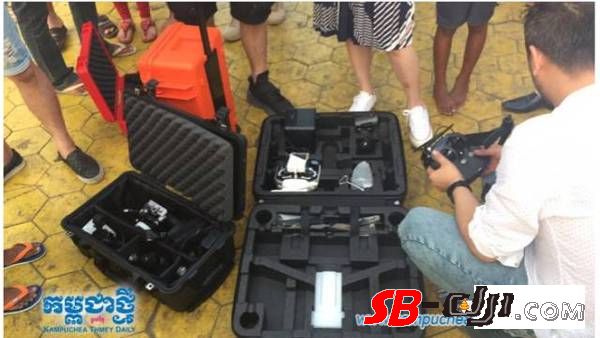 中国台湾同胞在柬使用无人机拍摄皇宫被捕