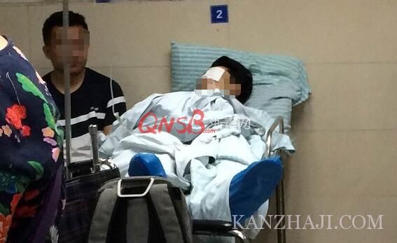 昨晚西湖边一架无人机失控撞人！旋翼割伤了北京小伙的左眼球！