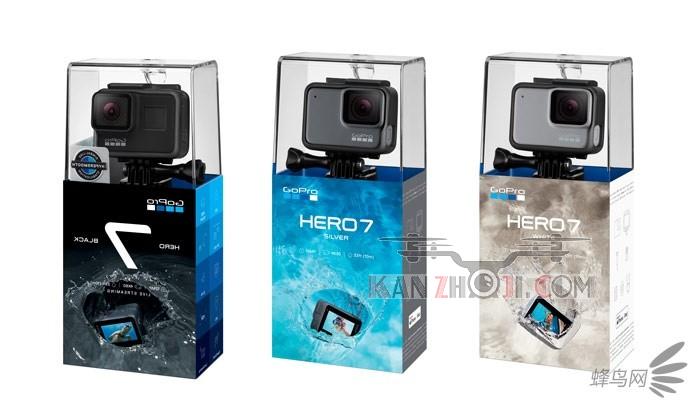 超强稳定智能分享 GoPro HERO7三款相机发布