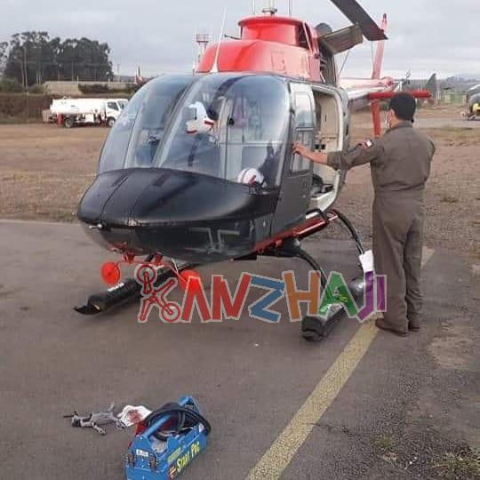 智利海军直升机与DJI Mavic Air 2无人机相撞