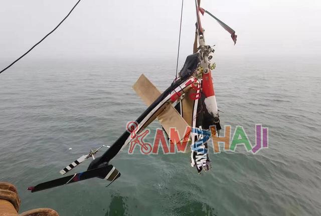 福建厦门坠海直升机残骸打捞完成 4名遇难者遗体已找到