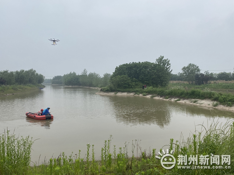 湖北首次！荆州开展无人机救援队专项应急演练