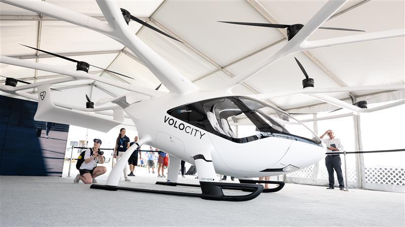 Volocopter在美国进行eVTOL的首次公开载人飞行