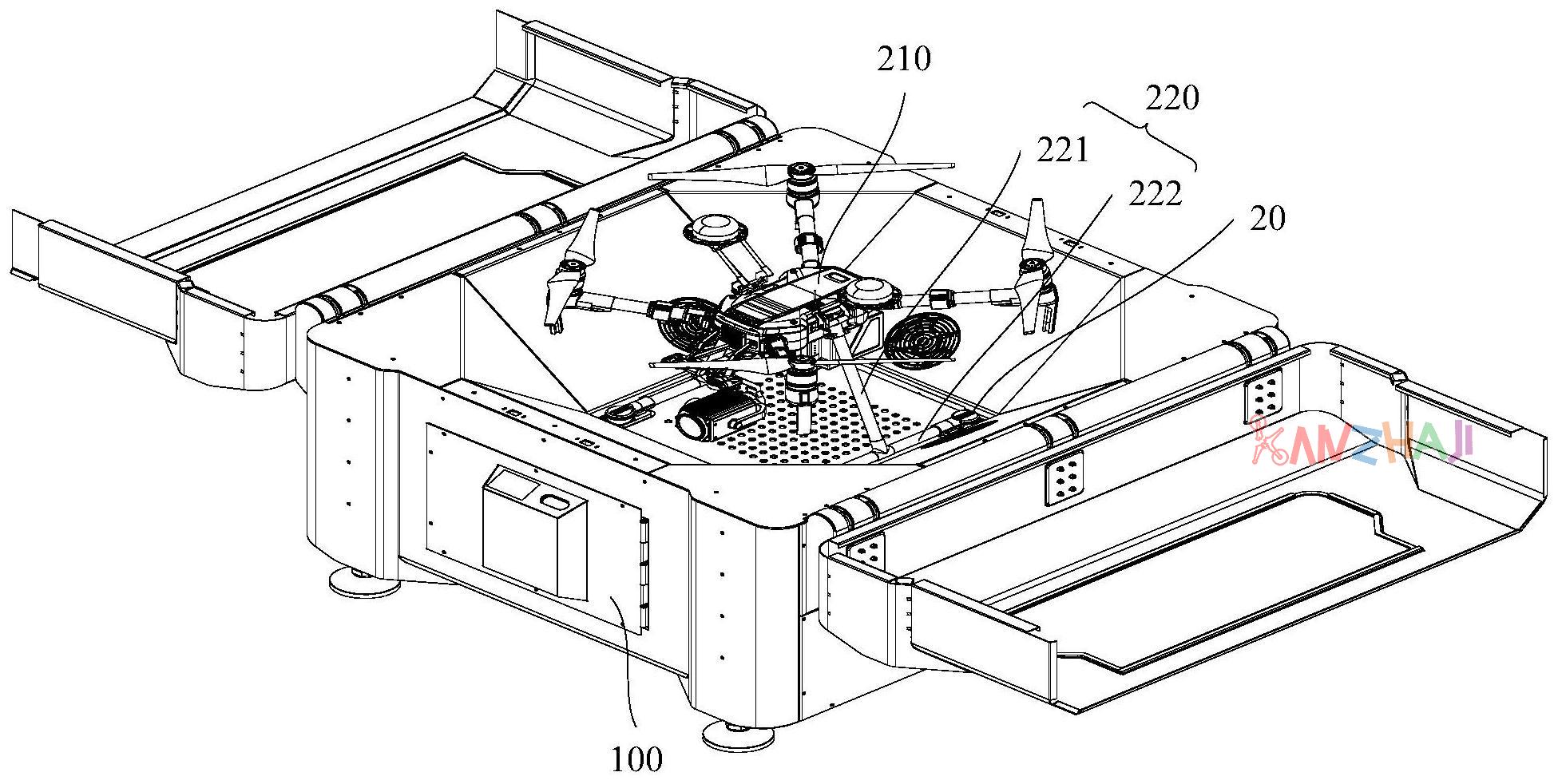 DJI 大疆创新的无人机机库专利公布