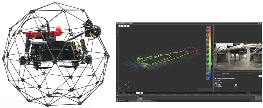 Flyability推出 Elios 2 RAD，用于无人机远程室内辐射检测