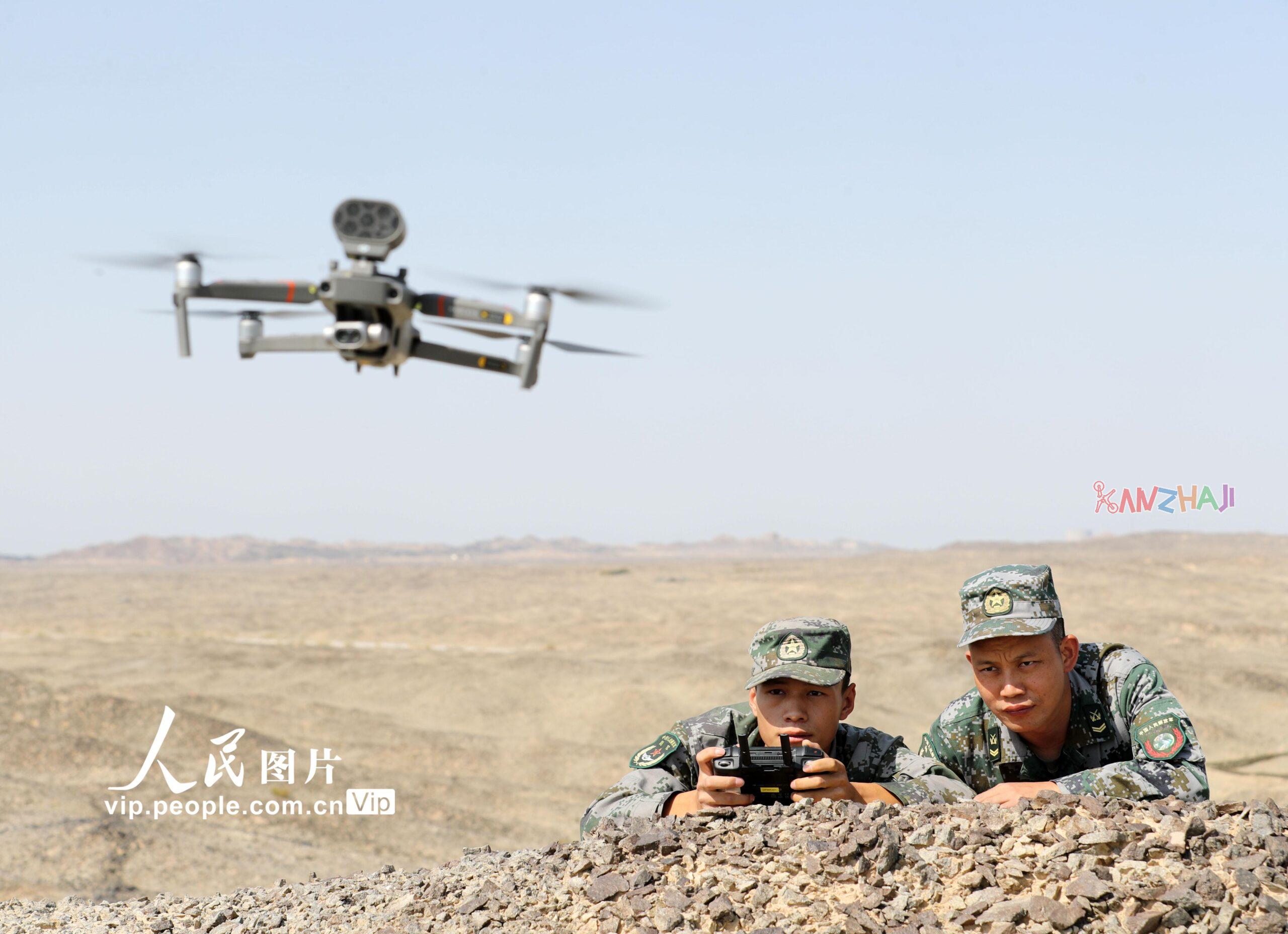 “无人机”空情模拟训练 提升官兵“空中”侦察能力