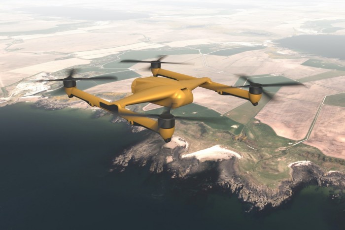 BAE系统可能会制造可携带300千克有效载荷的货运四旋翼无人机