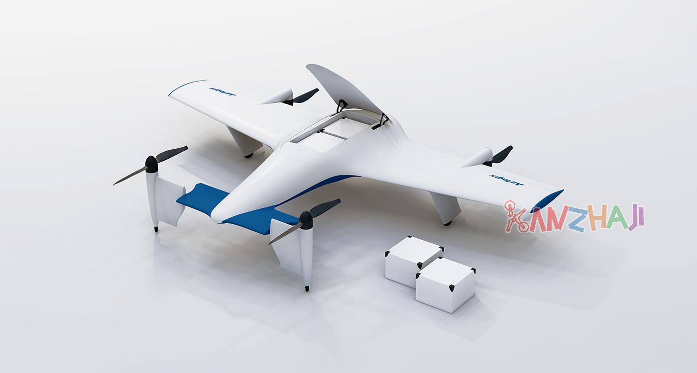 Airlogix 开发电动 VTOL 倾转旋翼无人机
