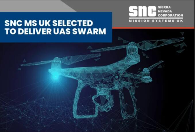 英国国防部将接收无人机蜂群补给系统