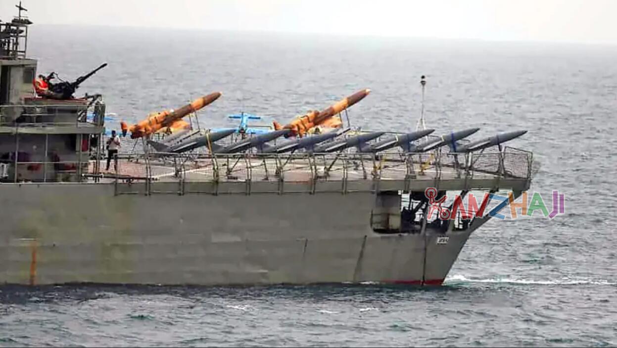 伊朗公布海军新无人机航母部门