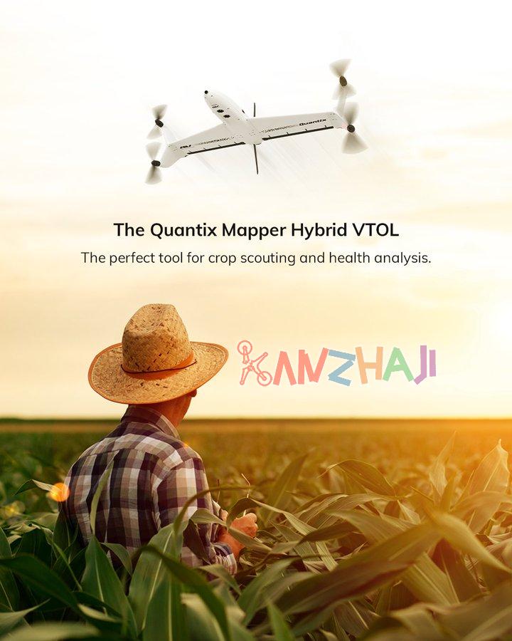 Draganfly推出Quantix Mapper Hybrid VTOL无人机