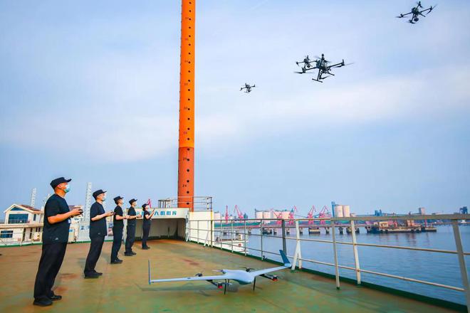 全国移民管理机构华东地区首支无人机警航队投入实战
