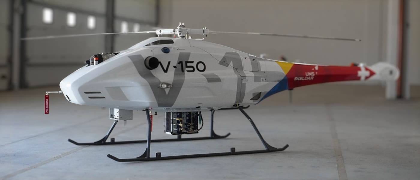 SKELDAR V-150无人机在人口稀少地区成功测试BVLOS任务