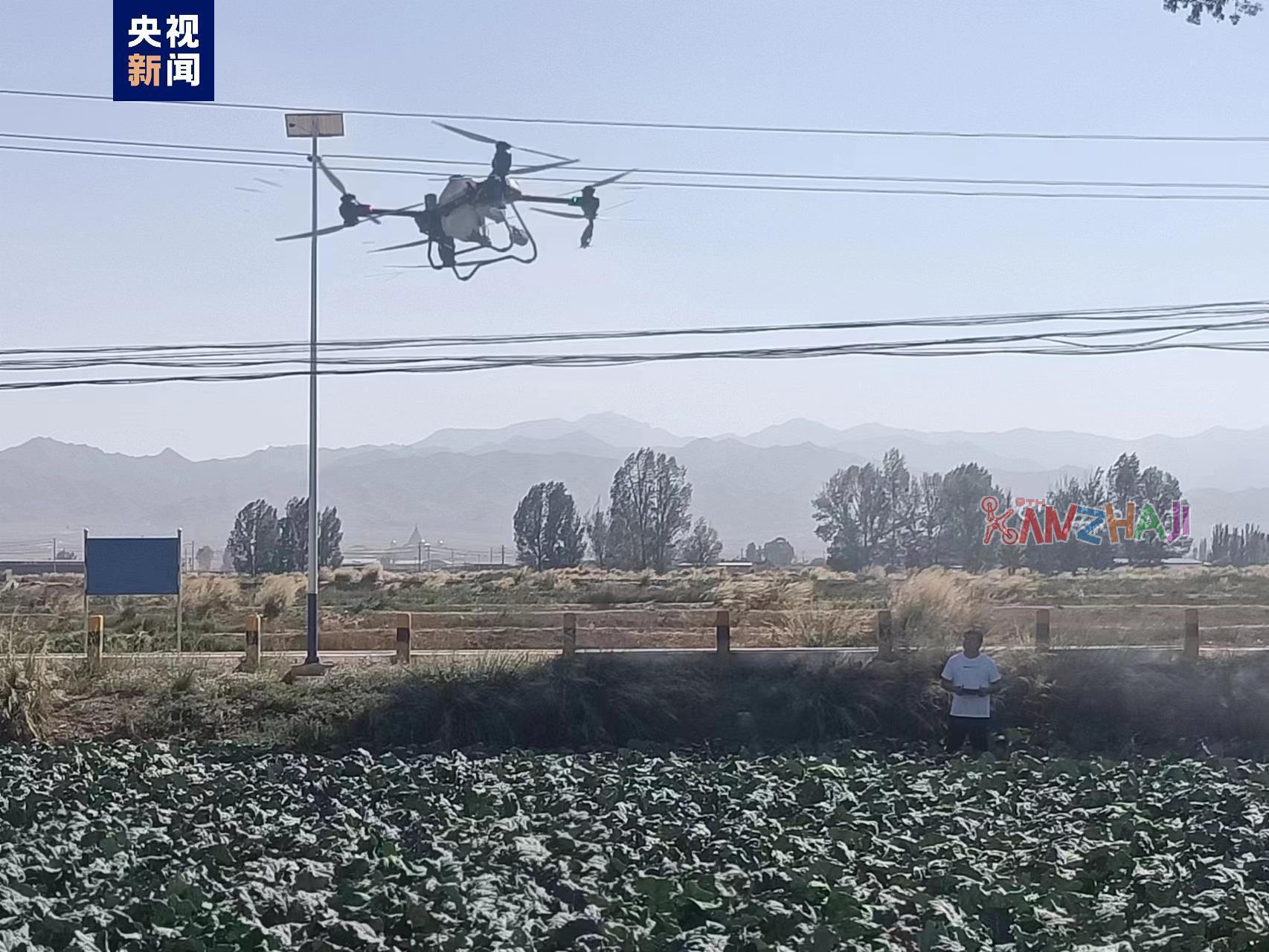 国家电网向甘肃6市州支援239台植保无人机助力抗旱减灾
