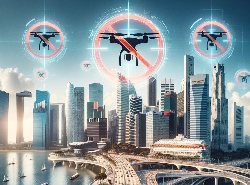 新加坡全面禁止无人机跨境飞行