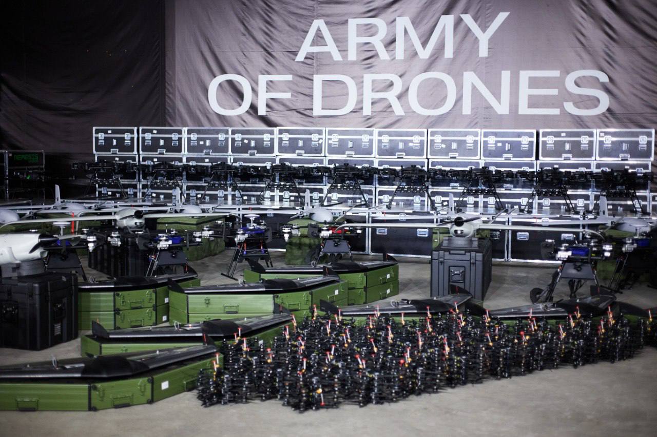 2000多架乌克兰生产的无人机被移交给前线部队