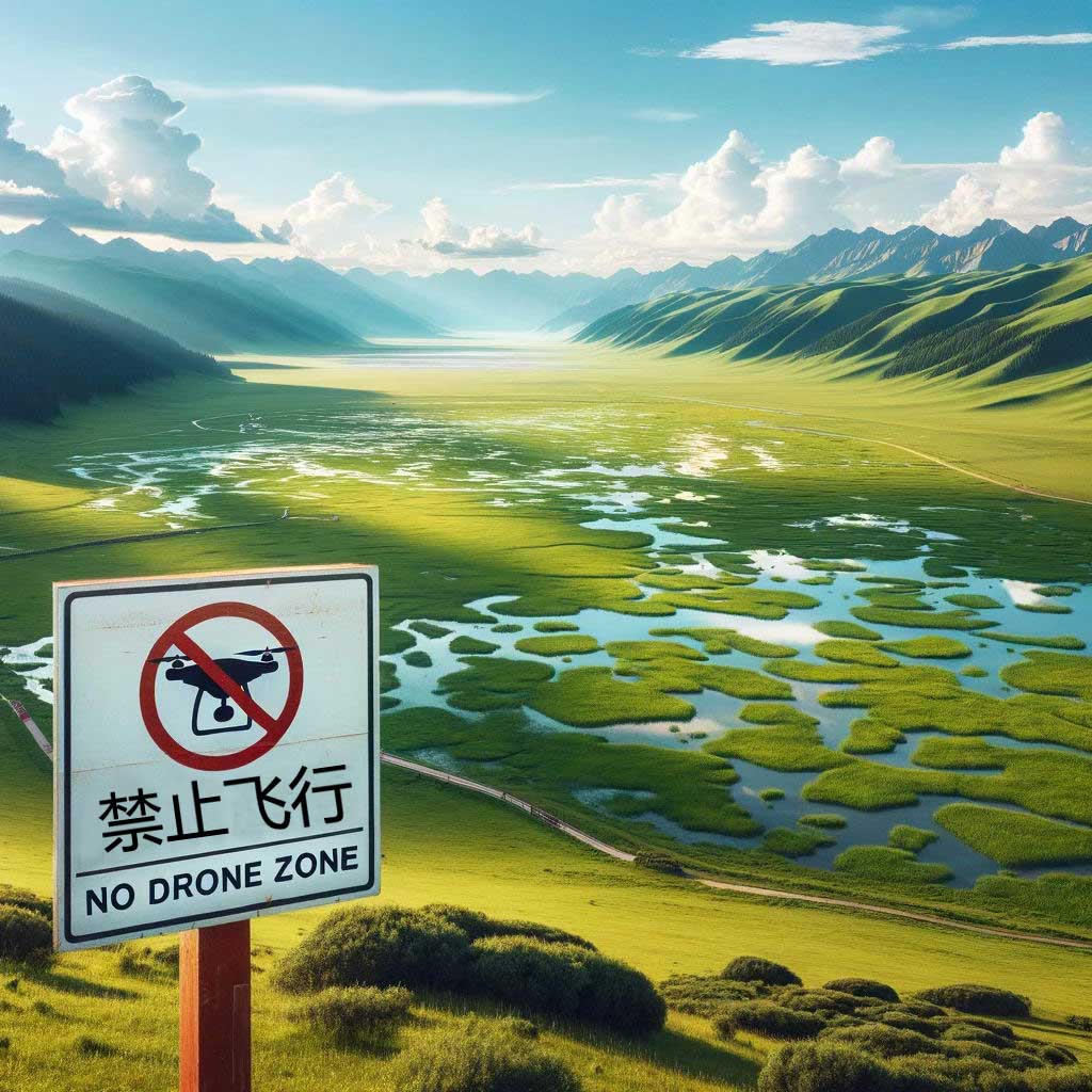 四川若尔盖湿地国家级自然保护区禁飞无人机
