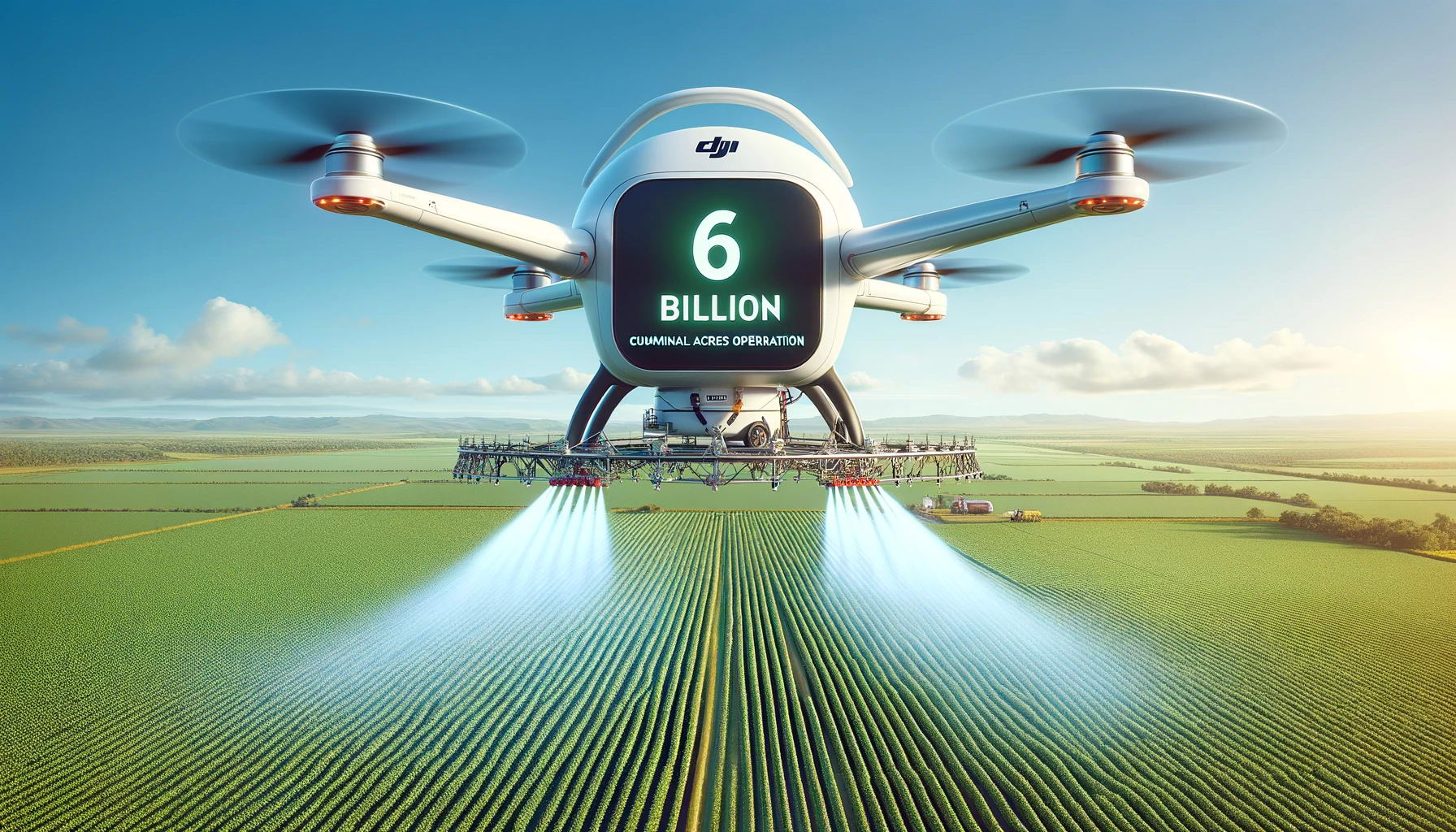 为全球提供智慧农业解决方案 大疆农业无人机累计作业60亿亩次