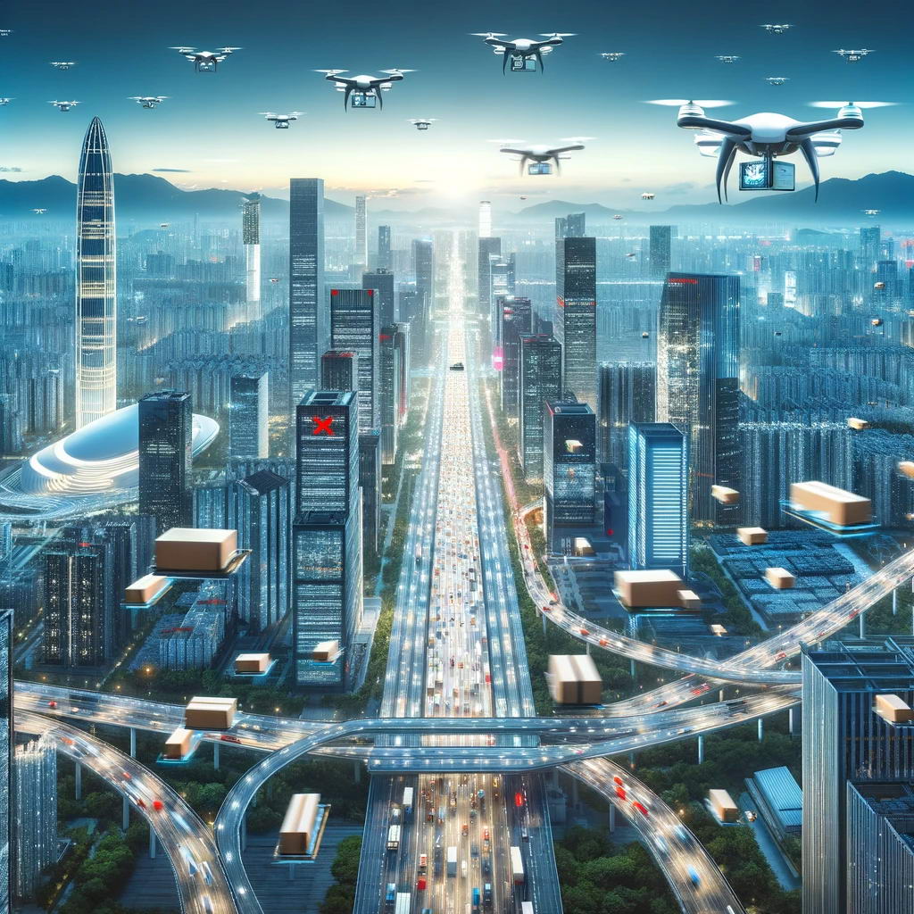 深圳无人机载货飞行规模全国第一 ，全年载货无人机飞行破60万架次