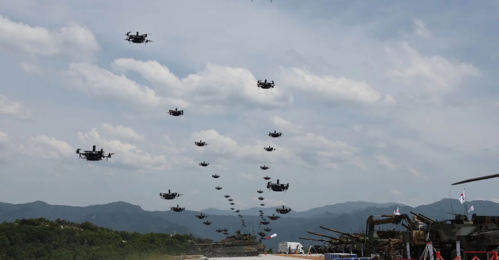 韩国加速军用无人机扩张以对抗朝鲜